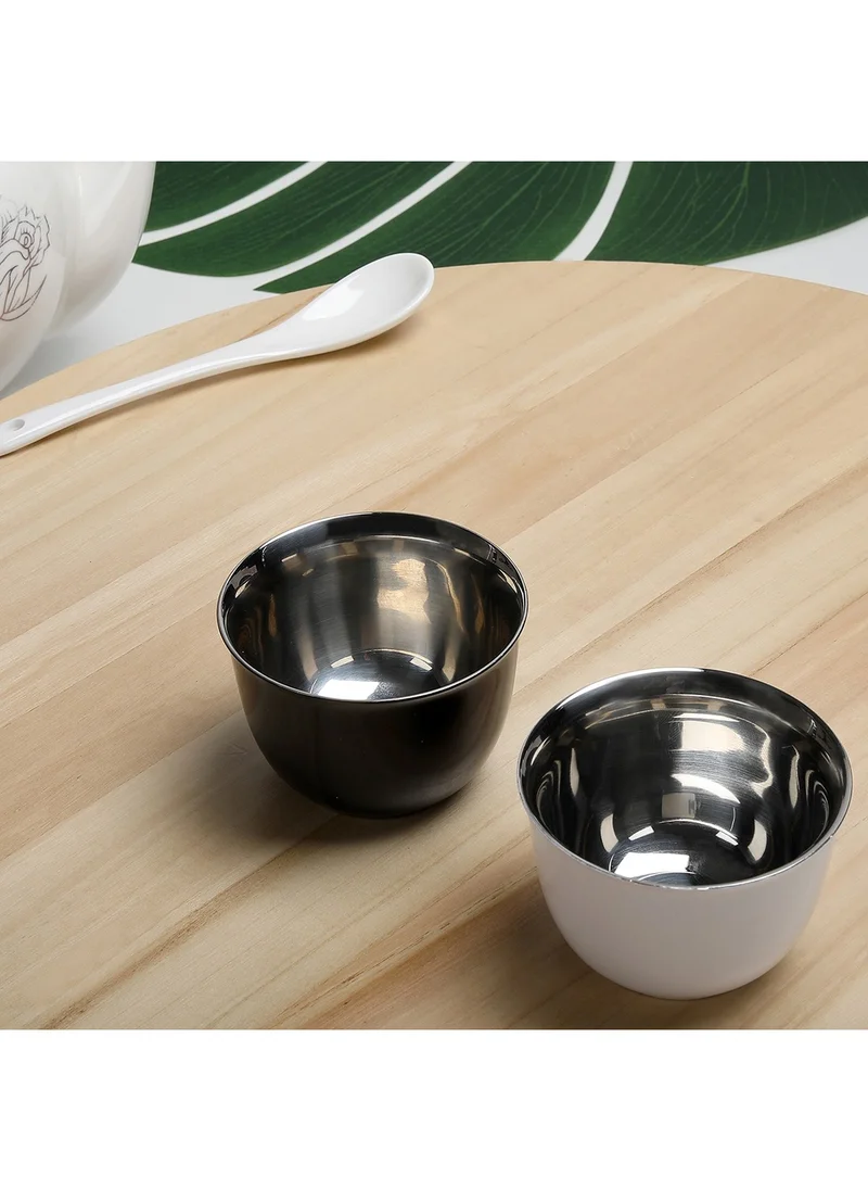 Hans Larsen KHAWA - Hans Larsen Gift Set of 2 Premium Arabian Coffee Cups - Black