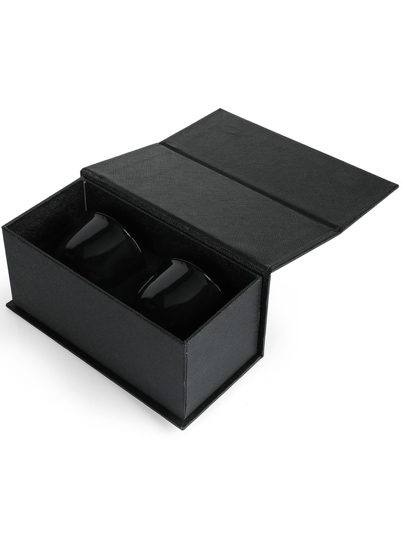 Hans Larsen KHAWA - Hans Larsen Gift Set of 2 Premium Arabian Coffee Cups - Black  - Image 3