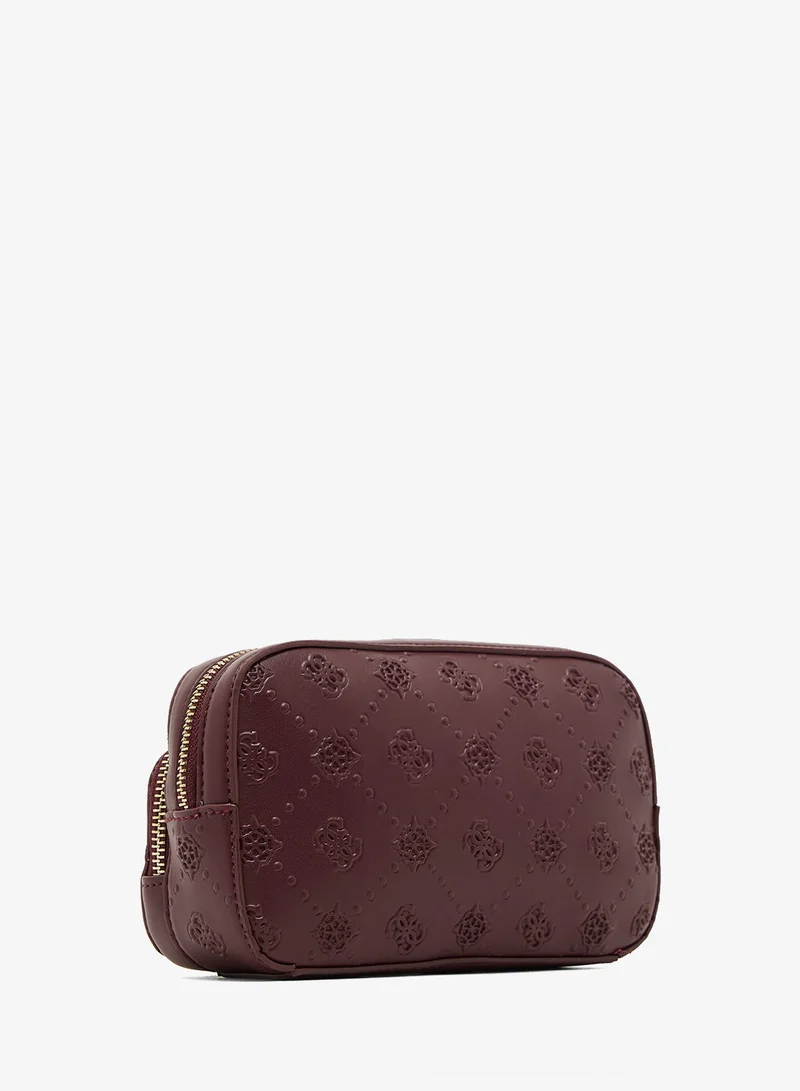 جس Logo Cosmetic Bag