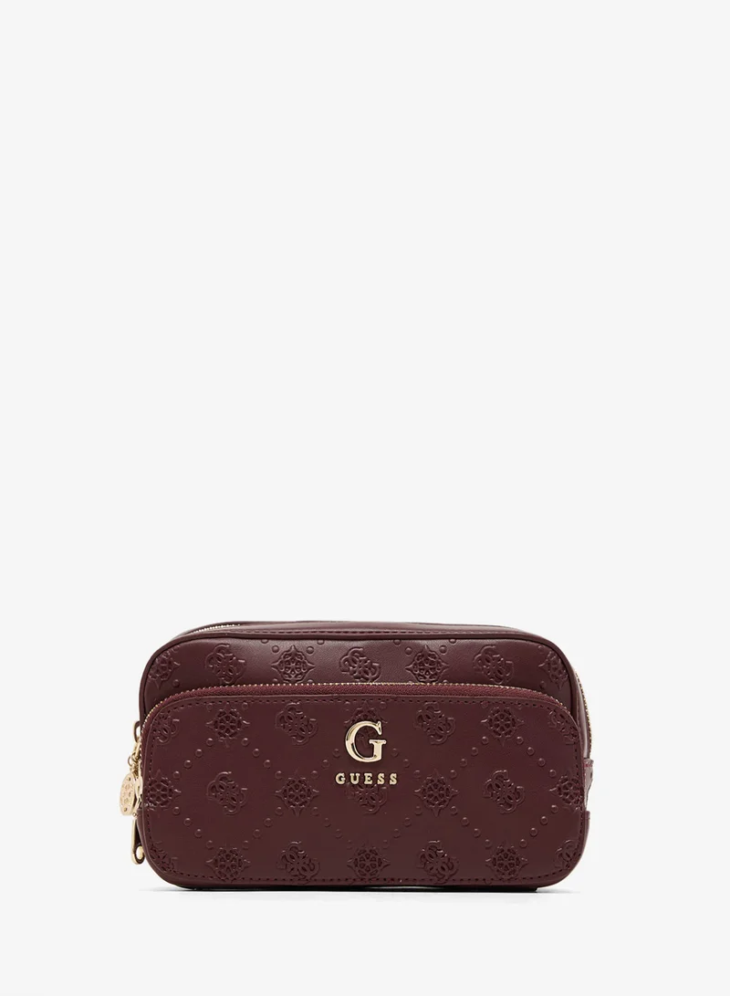 جس Logo Cosmetic Bag