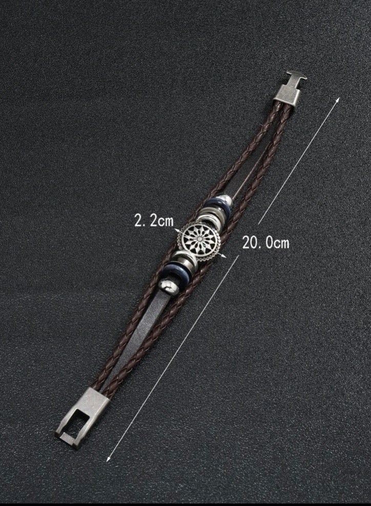 Luxury Concept Elegant High Quality Of PU Leather Bracelet For Men - Image 5