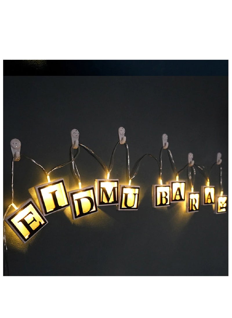 برين جيجلز قهقهات الدماغ لافتة إضاءة LED لعيد مبارك لمستلزمات حفلات تزيين العيد  - Image 3