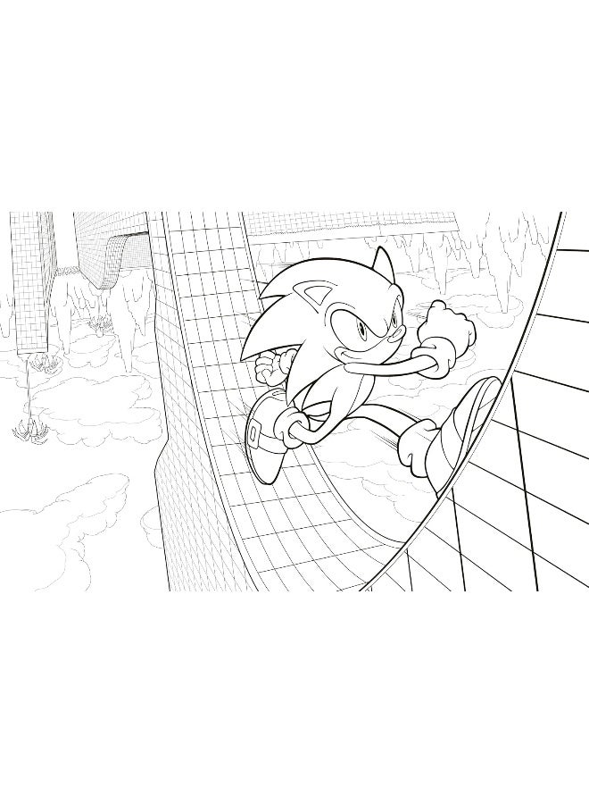 Penguin Young Readers Licenses Sonic and Shadow: The Official Coloring Book - Image 2