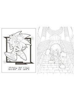 Penguin Young Readers Licenses Sonic and Shadow: The Official Coloring Book  - Image 4