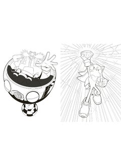 Penguin Young Readers Licenses Sonic and Shadow: The Official Coloring Book  - Image 3
