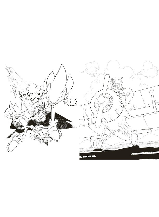 Penguin Young Readers Licenses Sonic and Shadow: The Official Coloring Book - Image 4