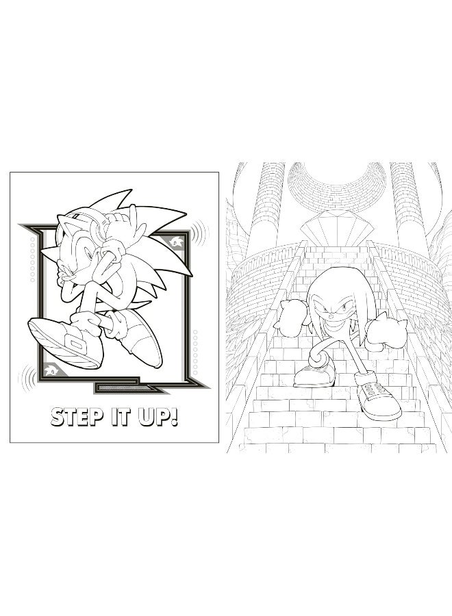 Penguin Young Readers Licenses Sonic and Shadow: The Official Coloring Book - Image 3
