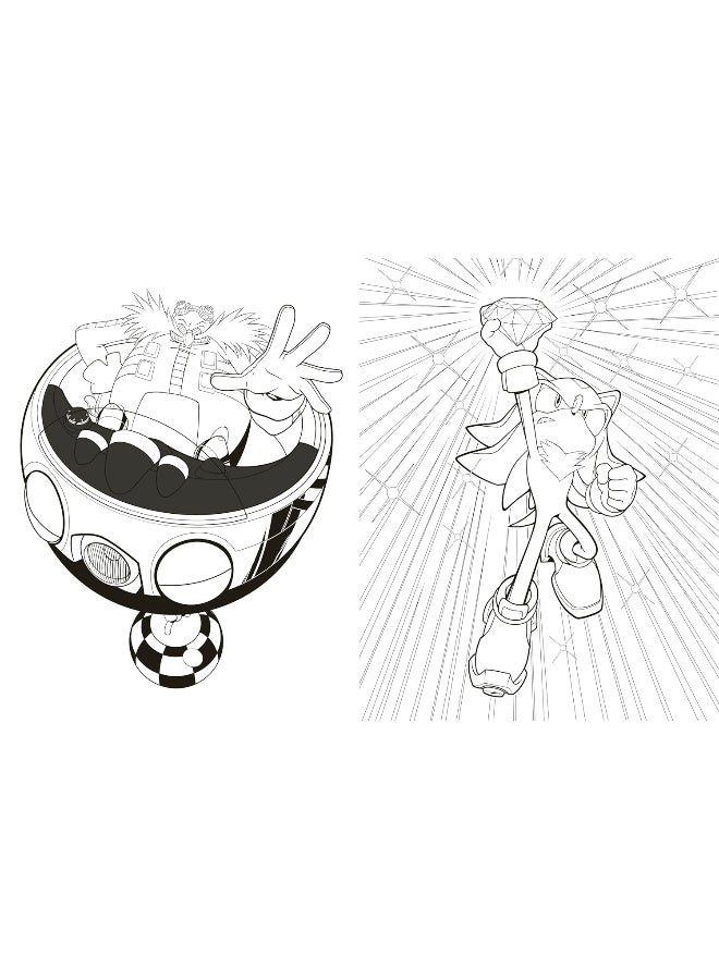 Penguin Young Readers Licenses Sonic and Shadow: The Official Coloring Book - Image 5
