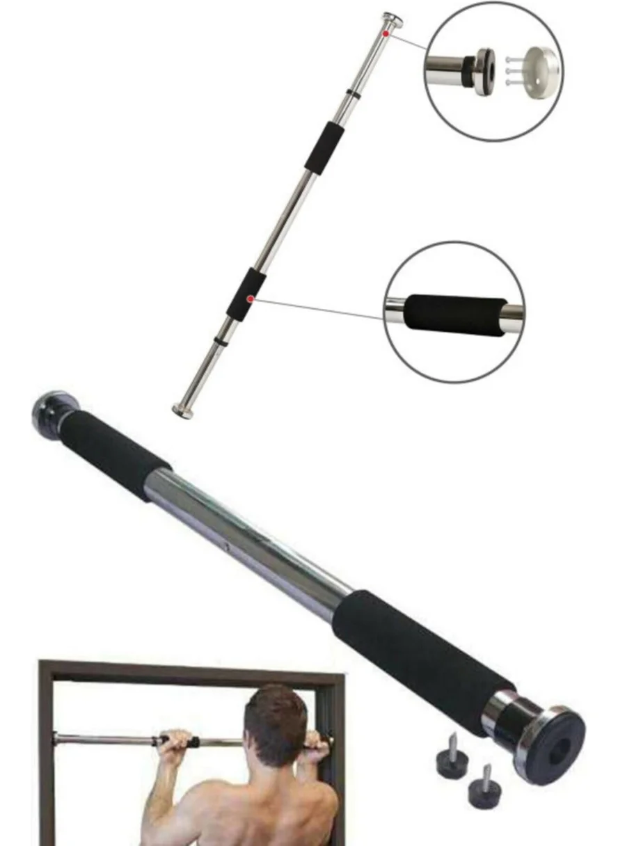 Mobee Chrome Door Pull-Up Bar Sit Up Machine