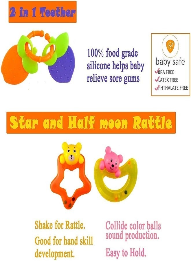 Baby Teether Toy Rattle Set 10 pcs Premium Quality Toys  - Image 3