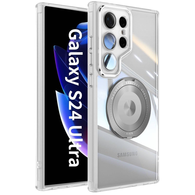 MagSafe Samsung Galaxy S26 Ultra Scratch Resistant Protective PC Case for Samsung S26 Ultra Samsung S26 and Kickstand in Blue - Image 5