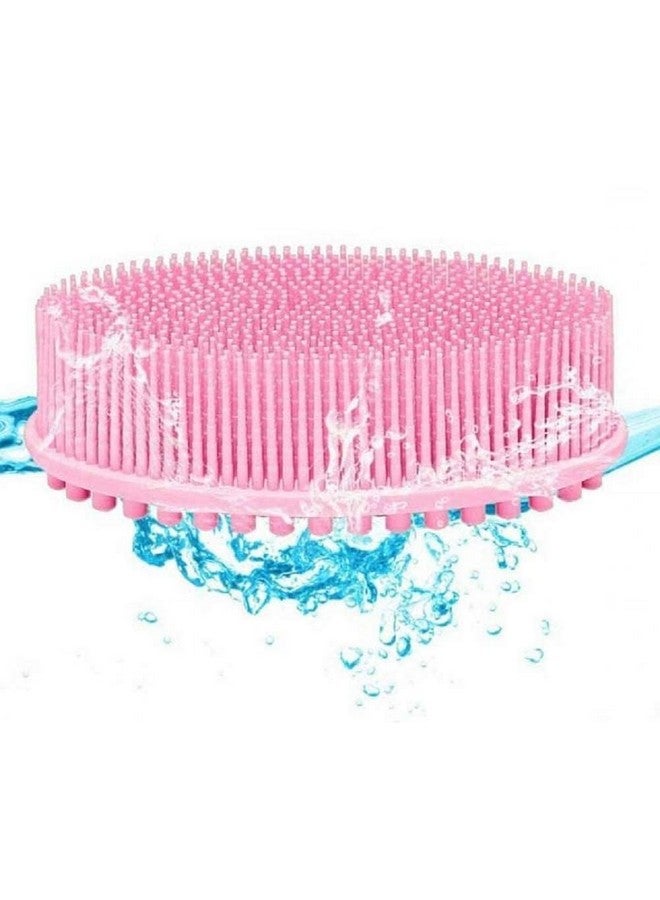 VATTU Soft Silicone Body Scrubber Body Silicone Scrubber Brush Silicone Body Wash Scrubber for Skin Exfoliation Silicone Baby Bath Scrubber Back scrubber for Bathing (Multi-Color) - Image 1