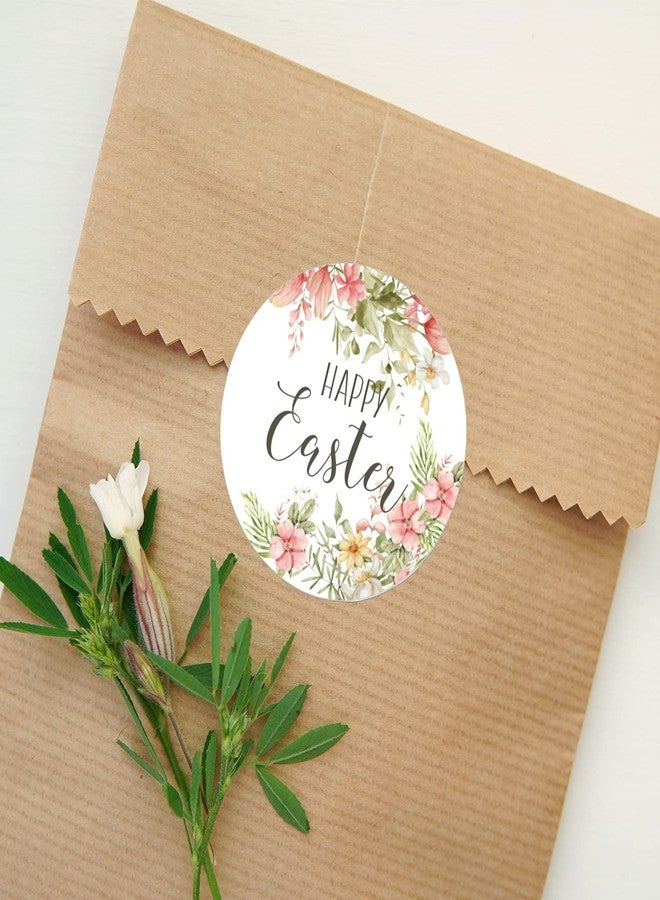 Whaline 1000Pcs Easter Stickers Floral Religious Stickers Watercolor Bunny Egg Christian Round Sticker He is Risen Print Label Self-Adhesive Sticker for Spring Easter Holiday Party 1.5Inch 6 Design - Image 5