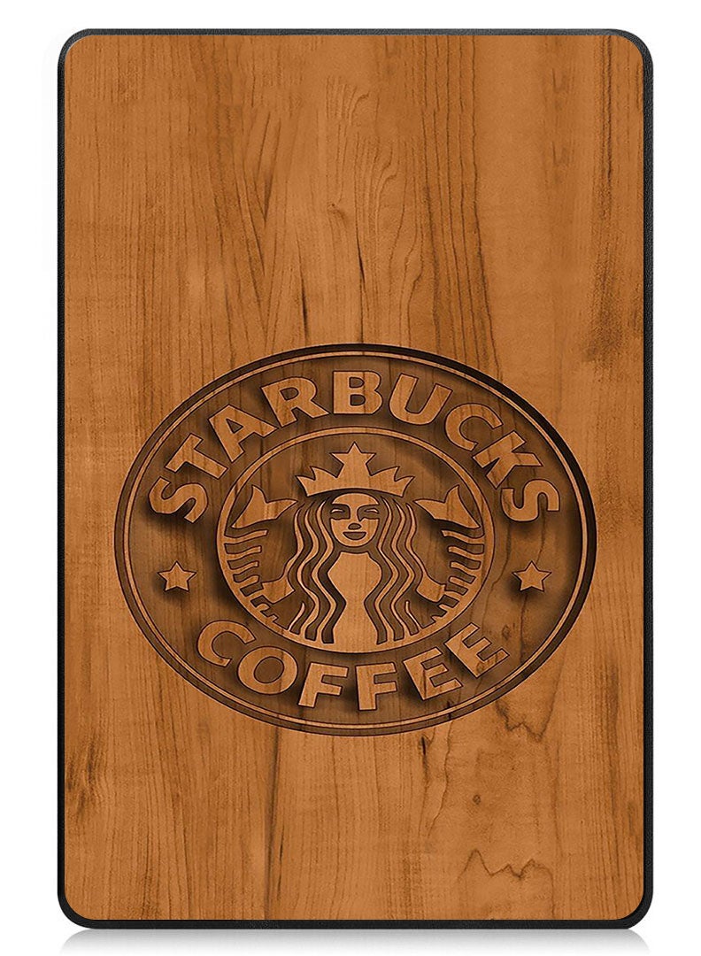 Theodor Protective Flip Case For Samsung Galaxy Tab S9 FE With Trifold Stand Auto Wake Sleep Shockproof Cover StarBucks 1 - Image 1