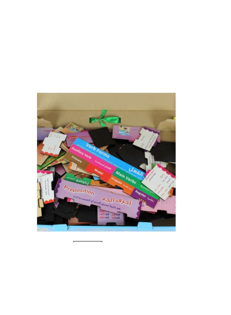 سندس قواعد اللغة الانكليزية المرحلة الثانية / بزل تعليمي - Image 3