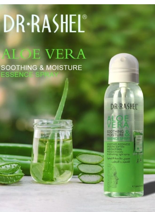 RASHELL Aloe Vera Soothing And Moisture Essence Spray Multicolour 160ml - Image 1