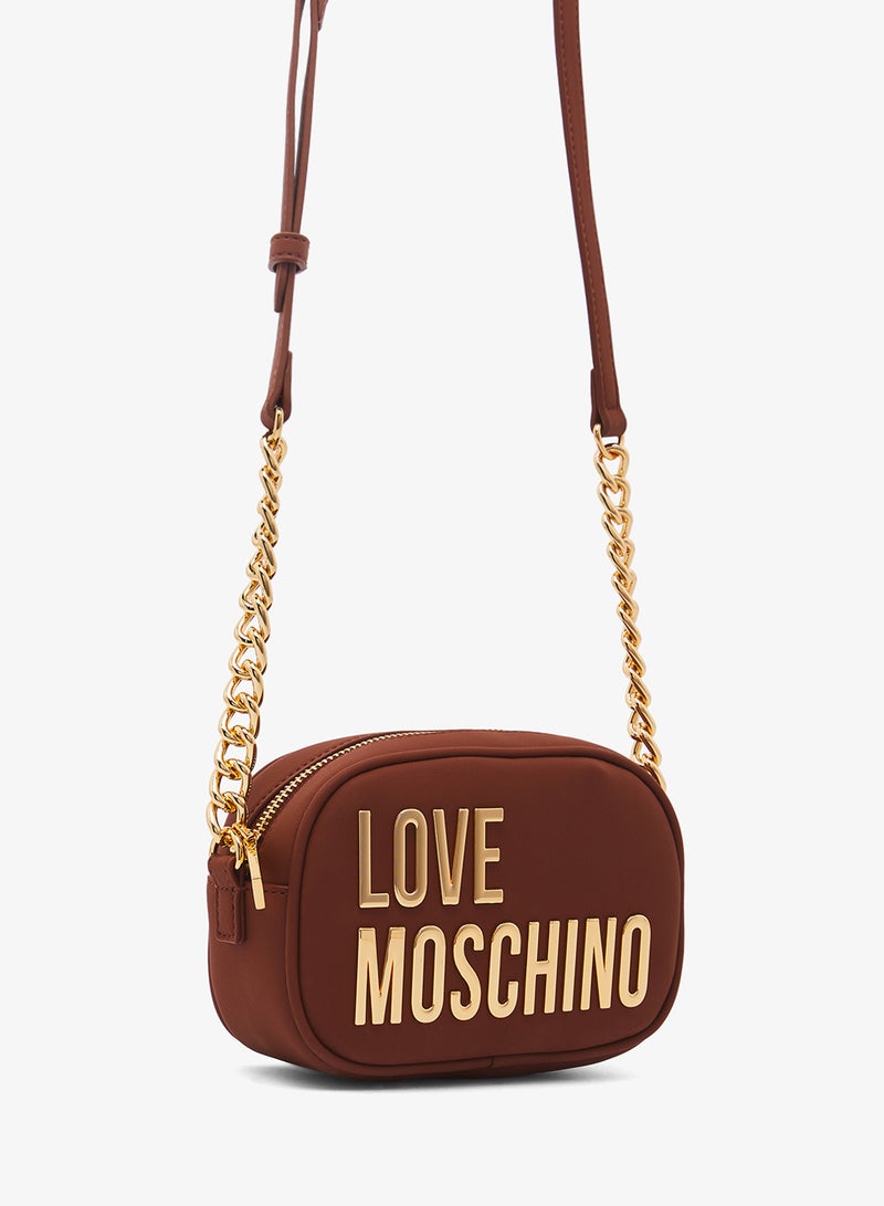 لوف موسكينو حقيبة كروس بودي بسحاب - Image 3