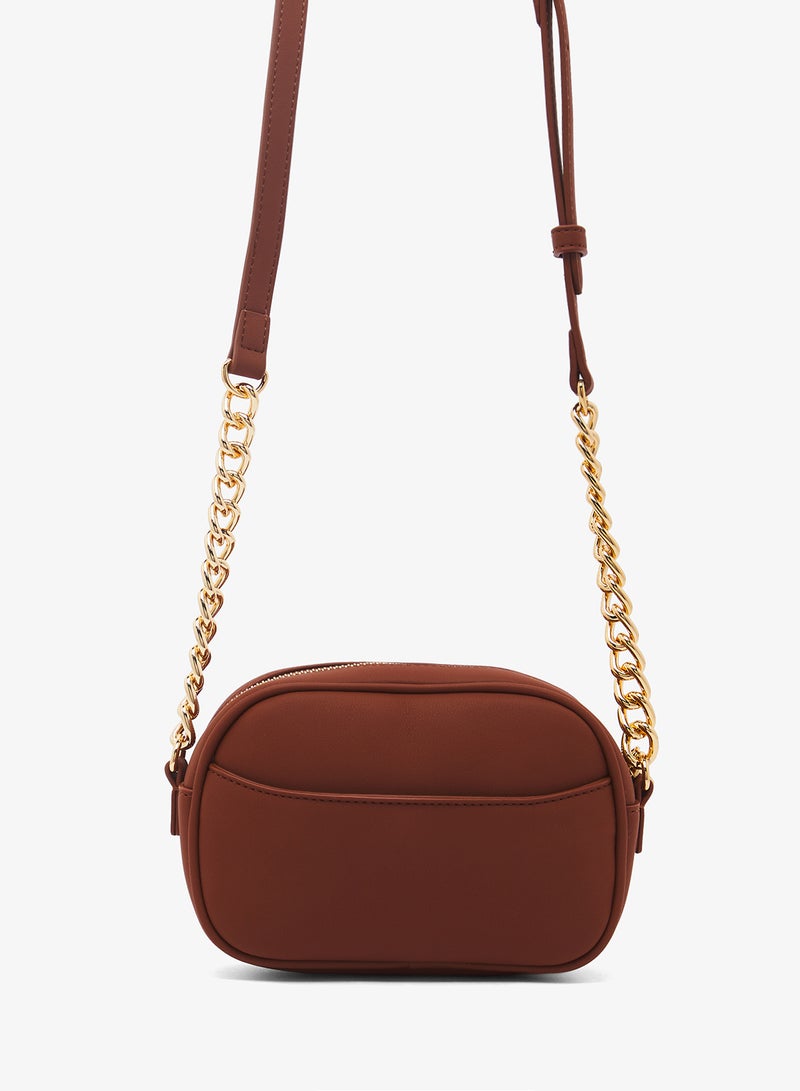 لوف موسكينو حقيبة كروس بودي بسحاب - Image 2