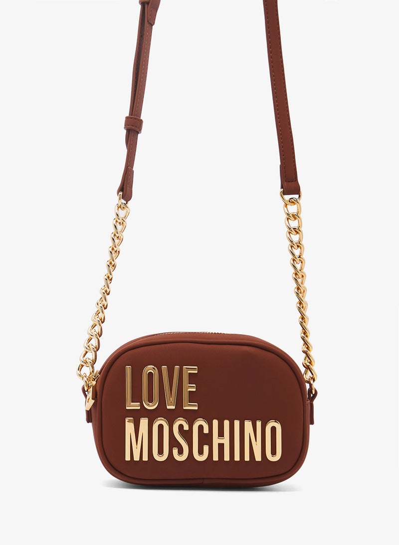 لوف موسكينو حقيبة كروس بودي بسحاب - Image 1