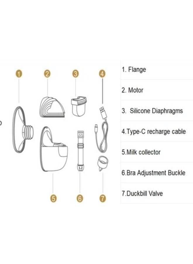 مابي رعاية الطفل ميلو - مضخة الثدي الناعمة القابلة للارتداء - Image 3