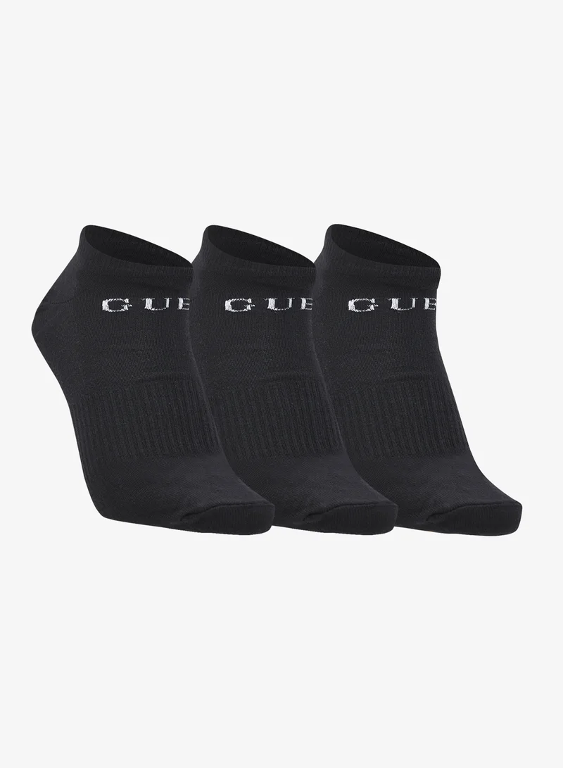 GUESS 3 Pack Sneaker Socks