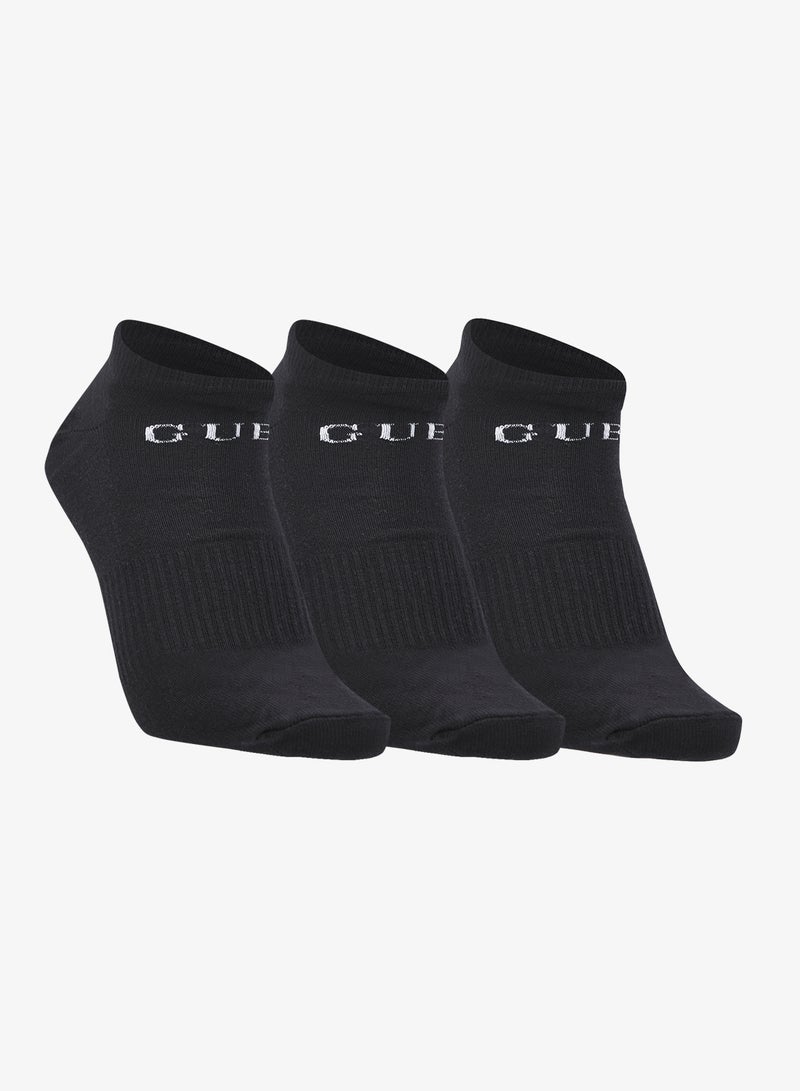 GUESS 3 Pack Sneaker Socks - Image 1