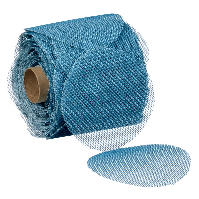 3M Blue Net Disc Roll 36450 3 in 120 Grade 100 Pack Best in Class Virtually DustFree Abrasive Sheet Roll - Image 2