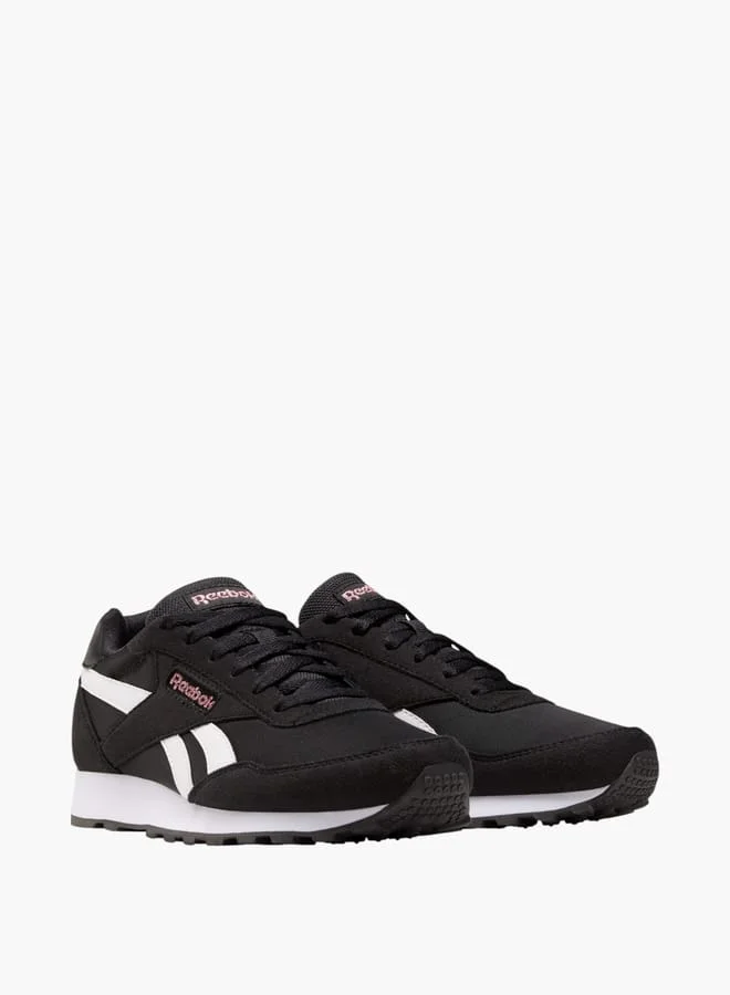 Reebok Women Panelled Sneakers with Lace-Up Closure - REWIND RUN