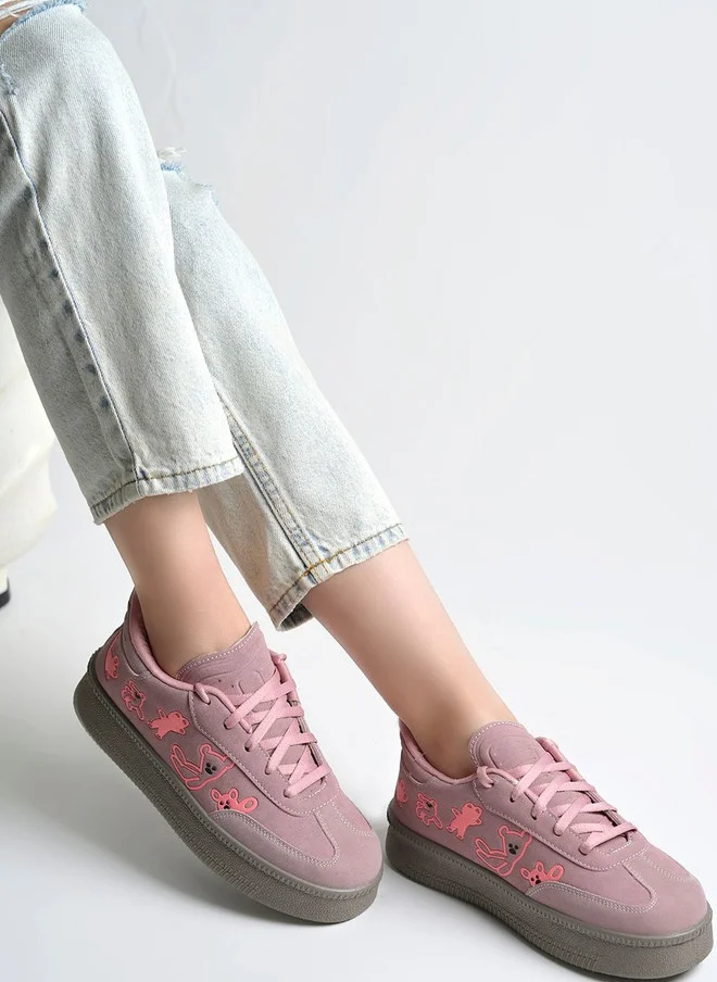 شوتوبيا Shoetopia Women Printed Sneakers