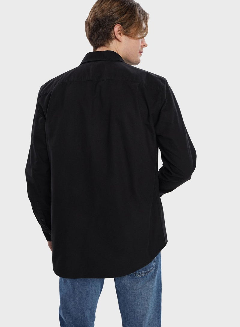 American Eagle Pocket Detail Button Down Shirt - Image 2