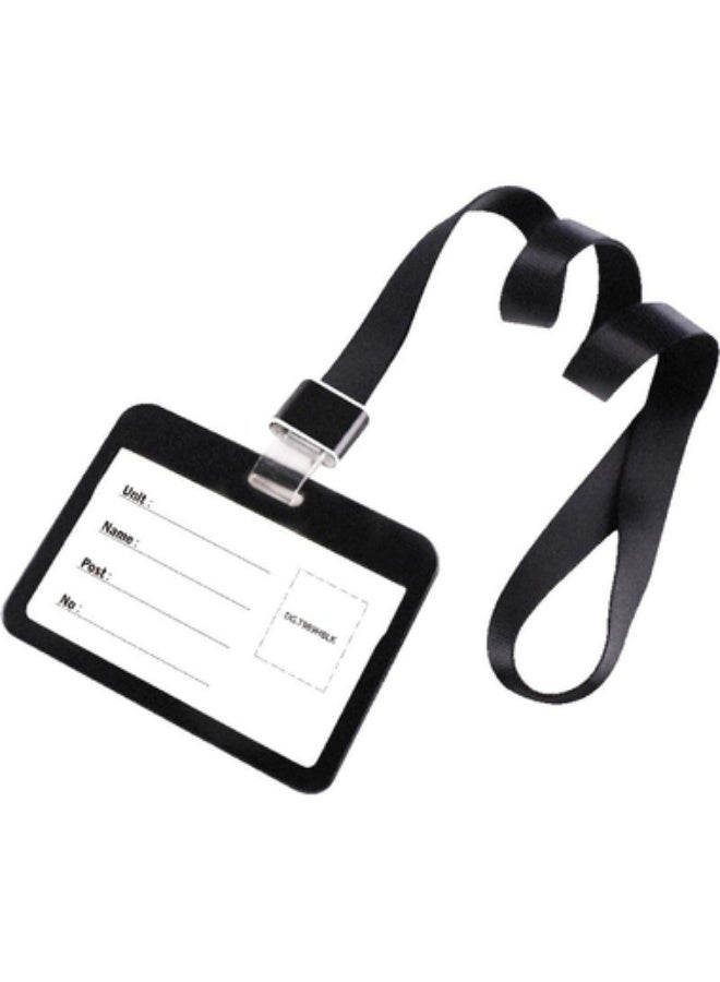 ROCO Lanyard ID Holder Black - Image 2