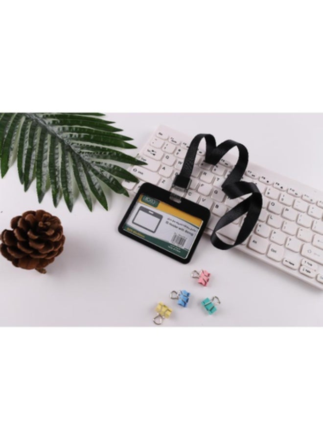 ROCO Lanyard ID Holder Black - Image 3