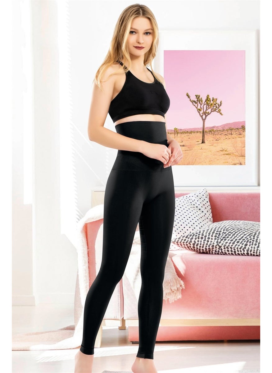 Formfit Slimming Extra High Waist Tights Corset Black  - Image 1