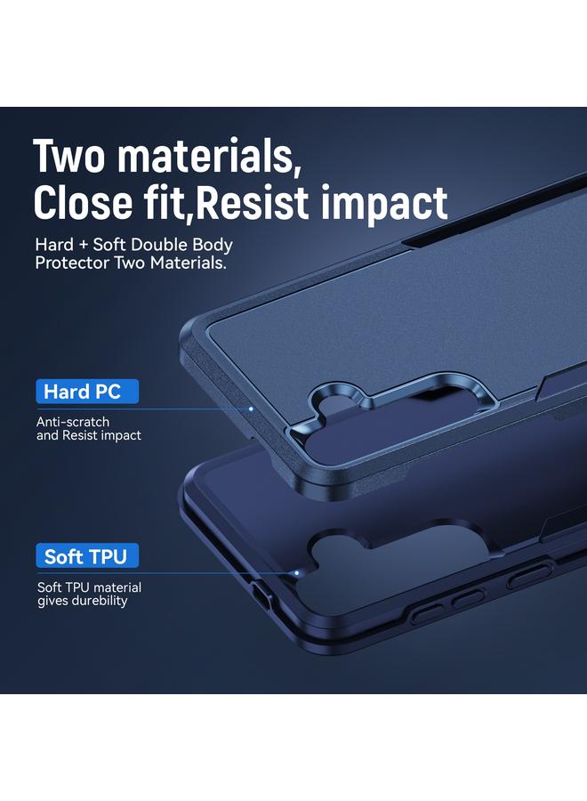 اس-توب جراب لهاتف Samsung Galaxy S24 5G Pioneer Armor مصنوع من مادة البولي يوريثين الحراري المتينة + جراب هاتف TPU - Image 4