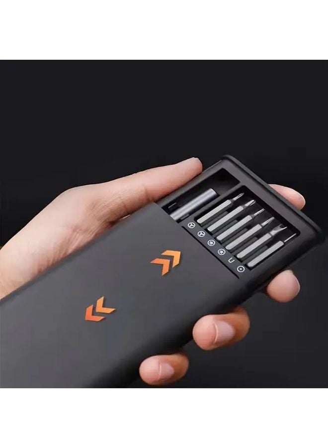 24 في 1 مجموعة مفك بريسيجن أسود للإلكترونيات وإصلاح الهاتف والساعة والكمبيوتر - Image 2