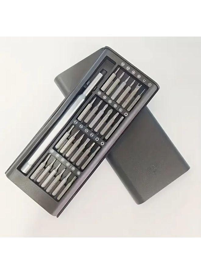 24 في 1 مجموعة مفك بريسيجن أسود للإلكترونيات وإصلاح الهاتف والساعة والكمبيوتر - Image 3