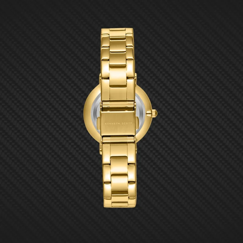 Kenneth Scott green Women's Stainless Steel Analog Watch K23536-GBGG - 32.5 mm for Women | Best Price UAE