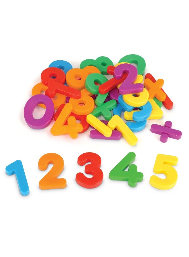 ليرننج ريسورسز موارد التعلم - أرقام وعمليات مغناطيسية جامبو، مجموعة من 36 قطعة لمهارات الرياضيات المبكرة، مغناطيسات أرقام ورموز كبيرة وسهلة الاستخدام، مثالية للسبورة البيضاء والثلاجات، للأعمار من 3 سنوات فما فوق - Image 5