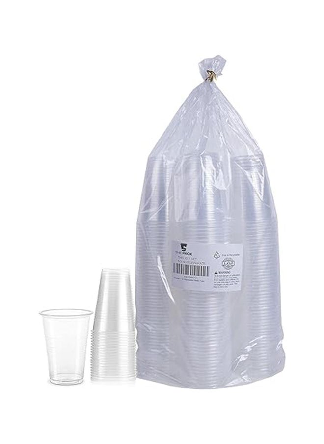 THE PACK - The Pack Clear Plastic Cups Cold Party Drinking Cups for Wedding - Image 1