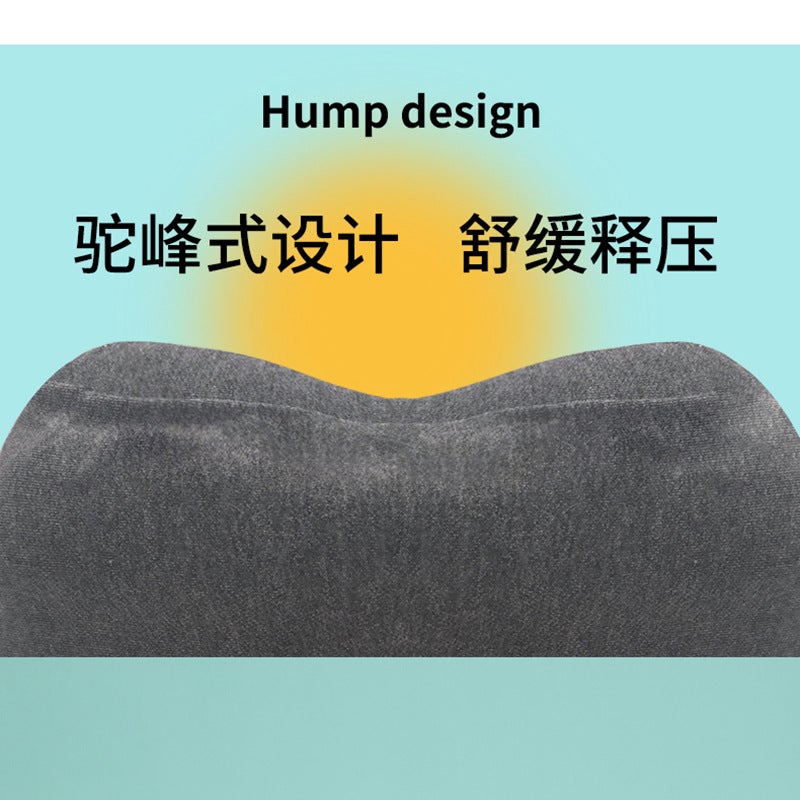 U-Shaped Pillow Storage Portable Memory Foam Hooded Multifunctional Neck Pillow Neck Pillow Aircraft Nap U-Shaped Travel Pillow - Image 5