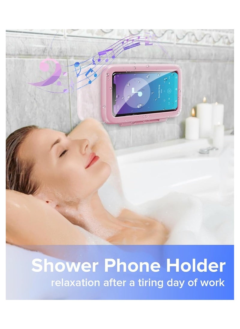 Generic - Waterproof Shower Phone Holder – 480° Rotatable, Anti-Fog Touch Screen Case for Bathroom, Shower. - Image 1