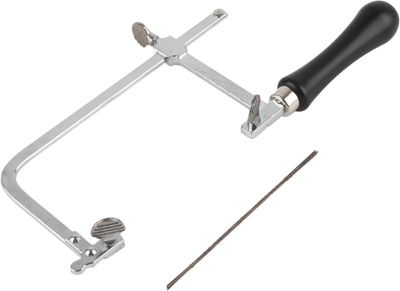 Condition adaptive build Hacksaw Frame Set, Adjustable Tension Hacksaw Hand Saw Heavy Duty with 12PCS Spiral Saw Blades for Metal Wood Pvc Pipes (Saw plus 12 saw blades) Modern look Daily use improved quality Any KSA address orderable Pre-sale confirmed stock Dust tight seal Fixed delivery schedule Carefully selected material Trendy natural tone options Hot & cold climate compatible Growing order stock support Elegant upgraded practical design Odor free color Good ventilation Timely planned dispatch Flexible purchase choices Detachable clean Stable base Systematic nationwide ship Working day delivery service Budget friendly sizing alternatives Care processed raw material Gulf climate upgraded quality Single & bulk storage compatible Global standard quality - Image 1