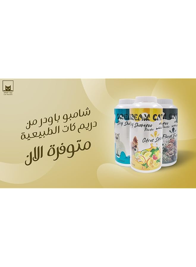 دريم كات شامبو جاف بودرة فيوجن فلورال 300 مل