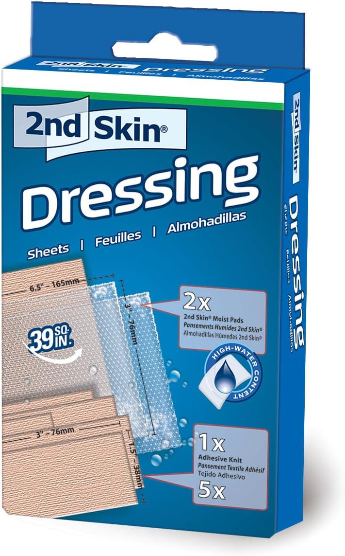 Spenco 2nd Skin Dressing Kit Bandages for Blister Protection, Medical, 8-Count