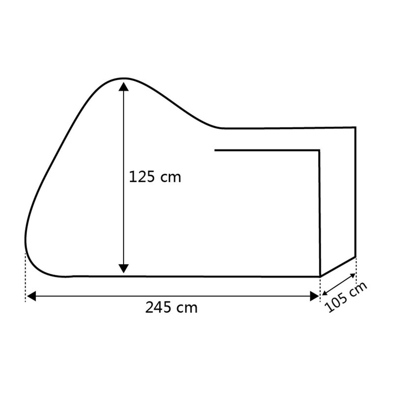 190T Waterproof Motorbike Cover/Motorcycle Covers for Outside Storage - Oxford Heavy Duty Heatproof Motorcycle Accessories Shed Anti Dust Rain UV Motorcycle Shelter Indoor with Lock-holes Storage Bag - Image 3