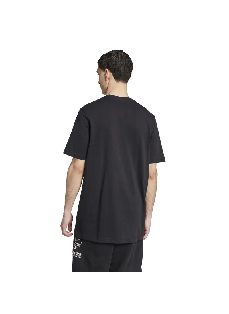 Adidas adidas OUTL TREF TEE Black Originals Men T-SHIRTS