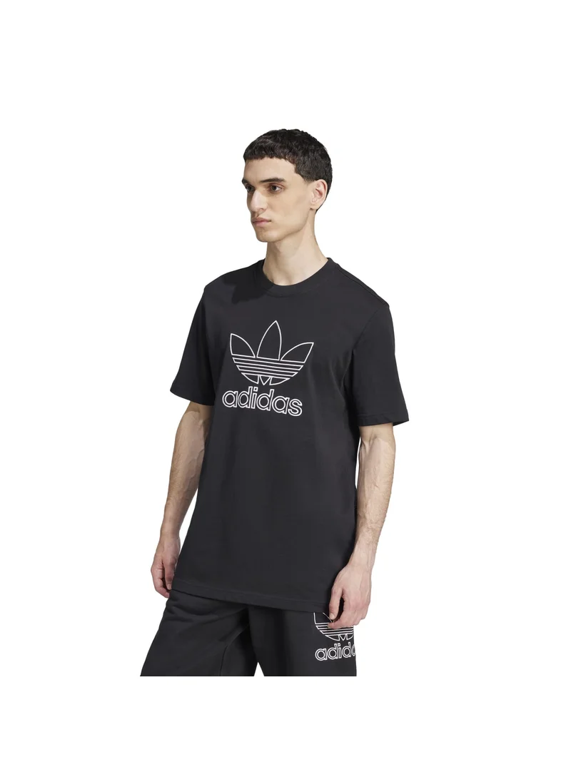 Adidas adidas OUTL TREF TEE Black Originals Men T-SHIRTS