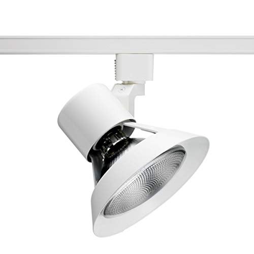 Juno Lighting R532WH Trac-Lites Flared Gimbal Line Voltage PAR30 Lamp Holder, White - Image 3