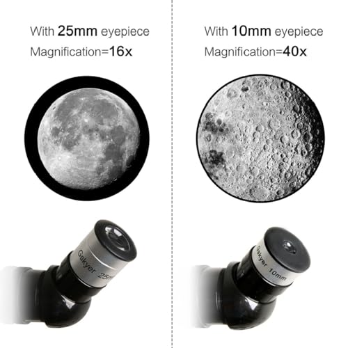 Gskyer Telescope, 70mm Aperture 400mm AZ Mount Astronomical Refracting Telescope for Kids Beginners - Travel Telescope with Carry Bag, Phone Adapter and Wireless Remote. - Image 3