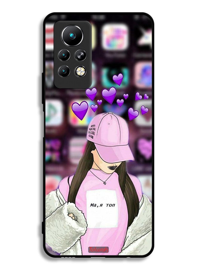 Tolwak - Infinix Note 11 Pro Protective Case Cover Anti Social Club - Image 1